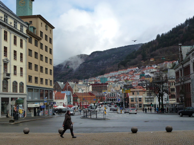 Bergen, I like this because of the pedestrian