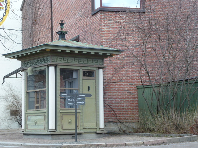 Old kiosk