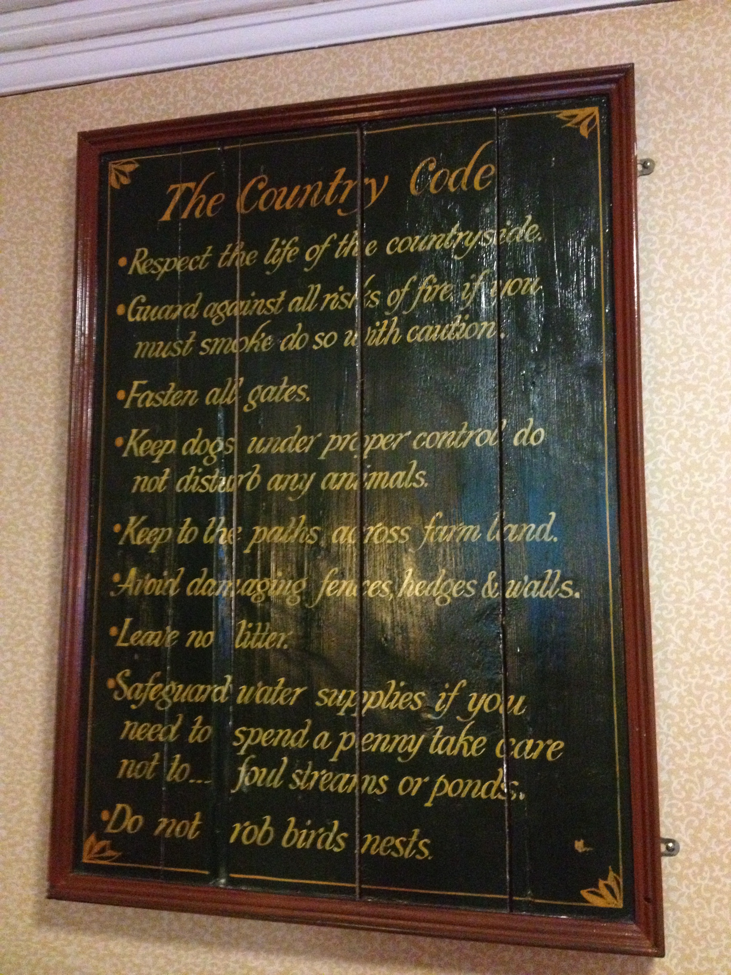 Countryside code