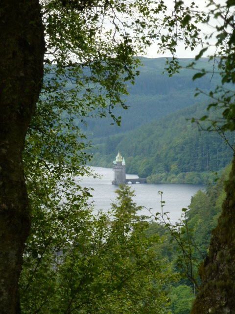 Straining tower at Lake Vyrnwy