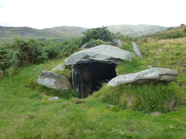 Burial chamber, marked on map as such