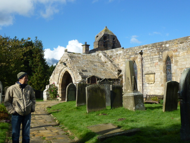 Felton church looks like it hasn't got a roof but it is there really